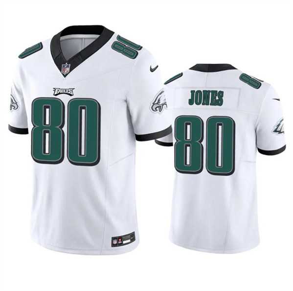 Men & Women & Youth Philadelphia Eagles #80 Julio Jones White 2023 F.U.S.E. Vapor Untouchable Limited Jersey->san francisco 49ers->NFL Jersey